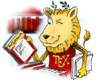 TeX lion logo