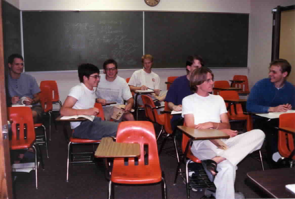 Summer 2001 REU group