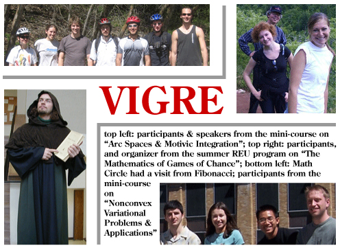 VIGRE at the University of Utah