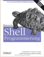 Cover of German edition of Classic Shell Scripting