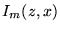 $I_m(z,x)$