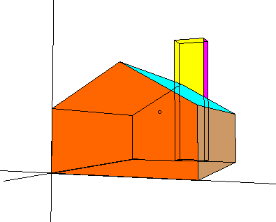 MAPLE generated perspective projection.