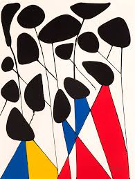 Alexander Calder painting