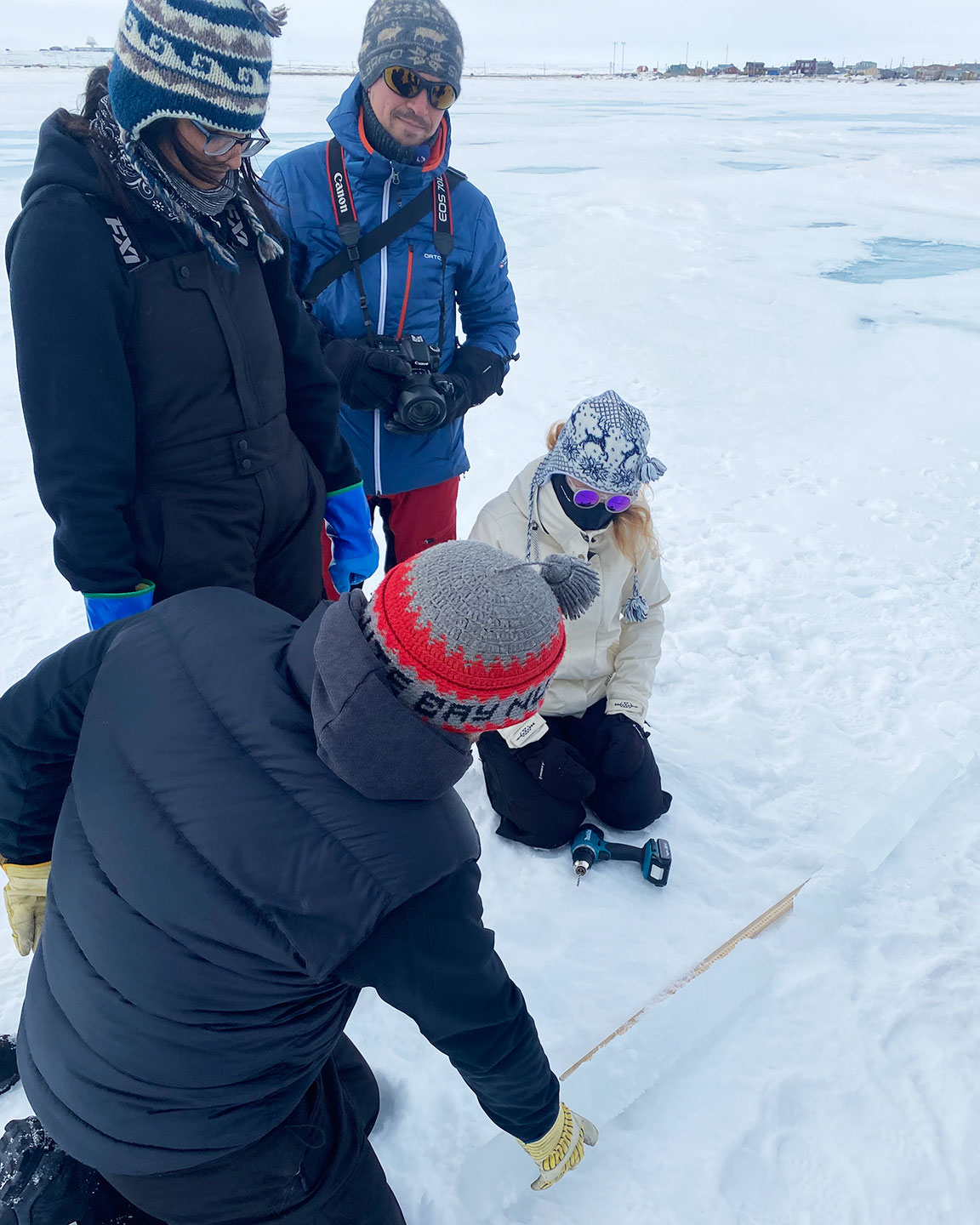 Julie and sea ice experiments
